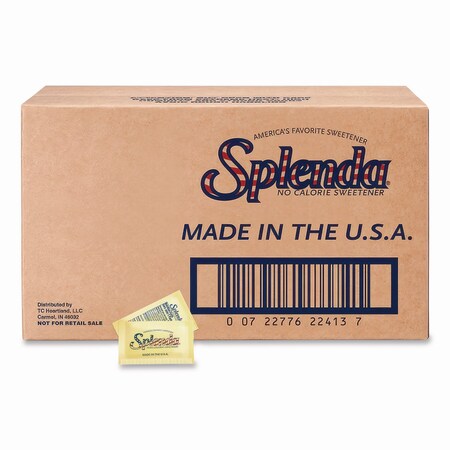 Splenda No Calorie Sweetener Packets, 0.04 oz Packets, PK2400, 2400PK MCN224137