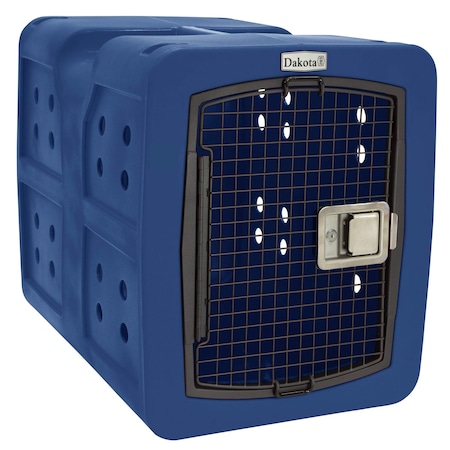 Dakota 283 G3 Framed Door Kennel - Medium - Blue D2-G3MED-SGN-BLUE