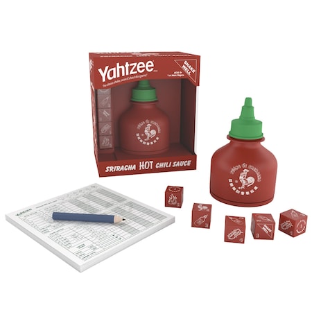 Usaopoly YAHTZEE, Sriracha Dice Game YZ164-841