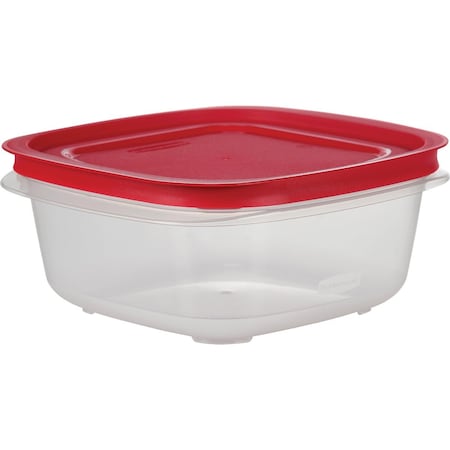 Rubbermaid Easy Find Lids 7 C. Clear Round Food Storage Container 2030330