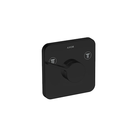 Axor ONE Showerhead Diverter Trim in Matte Black 45772671