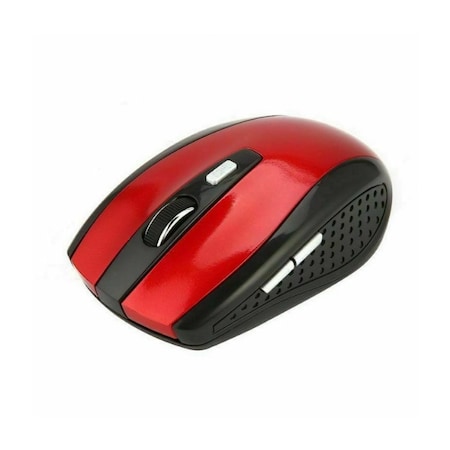 Sanoxy 2.4GHz Wireless Optical Mouse Mice & USB Receiver For PC Laptop Computer DPI Red PP-MS-193168148815-RD