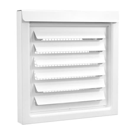 Inovate 6 Flush Metal Wall Vent White FRV6W