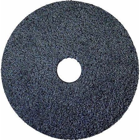 Us Chemical & Plastics Resin Fiber Abrasive Disc, 5 in Dia, 24 Grit, 10PK 062301