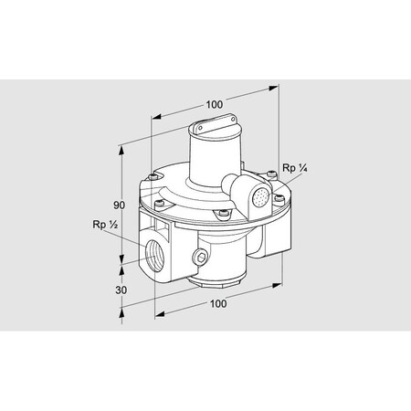 Honeywell Kromschroder GDJ 15R04-0Z, REG KS03155041