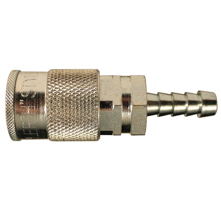 Milton H Style 3/8" body Industrial Coupler, 3/8" MNPT, PK5 1836