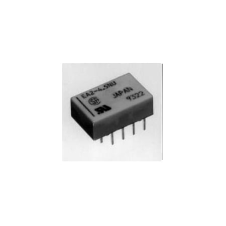 World Products Electromechanical Relay, DPDT, Latched, 140mW(Coil), 2A(Contact), 220VDC(Contact), EA2-5NJ