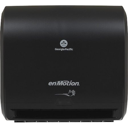 Georgia-Pacific enMotion Impulse 1-Roll Automated Touchless Paper Towel Dispenser, Black 59488A