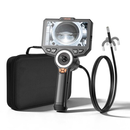 Vevor Articulating Endoscope 4-Way 360 deg Articulated Borescope Camera 6 in Screen SX4