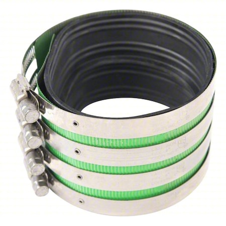 Zoro Select Extra Heavy Duty Coupling Extra Heavy Duty Coupling, Stainless Steel, Class 20 XHD1200