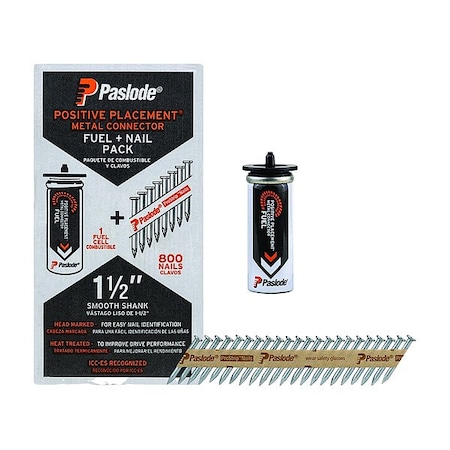 Paslode POSITIVE PLACEMENT FUEL + NAIL PACK 650921