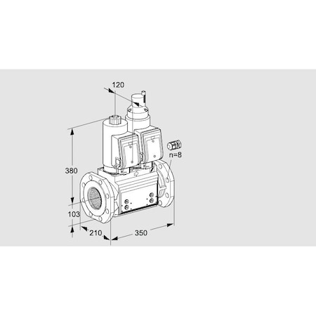 Honeywell Kromschroder VCS8100F05NLQSR3B/PPPP/MMMM KS88203863