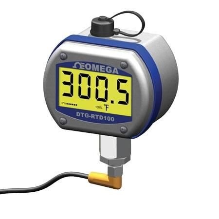 Omega DIGITAL RTD GAUGE W/20 PROBE DTG-RTD100-1/4-2000-E-W