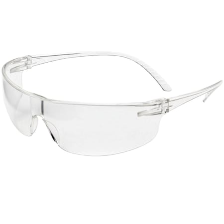 Uvex Rimless Safety Glasses with Clear Frame, Clear Lens with Anti-Fog Coating SVP201