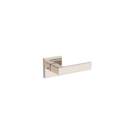 Baldwin Residential Door Levers Privacy Right Hand Lifetime Bright Nickel PVSHACSR055