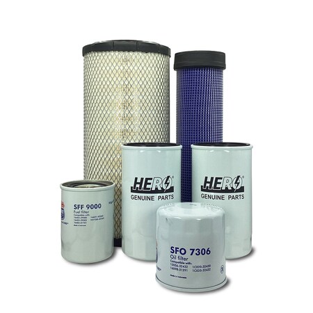 Hero Preventative Maintenance Kit Kubota M9960HD Tractor MSU-KA-0539