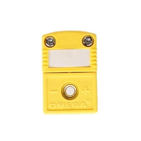 Omega Mini Jack, Type K, Yel, Alumel; Chromel SMPW-K-F