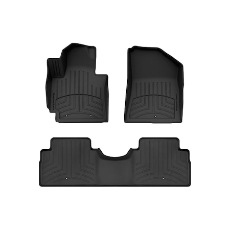 Weathertech Black, Front and Rear FloorLiner HP 44601-1-2IM