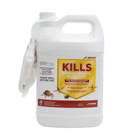Jt Eaton Kills Bedbugs, Ticks/Mosquitoes, 1 gal. 209-W1G