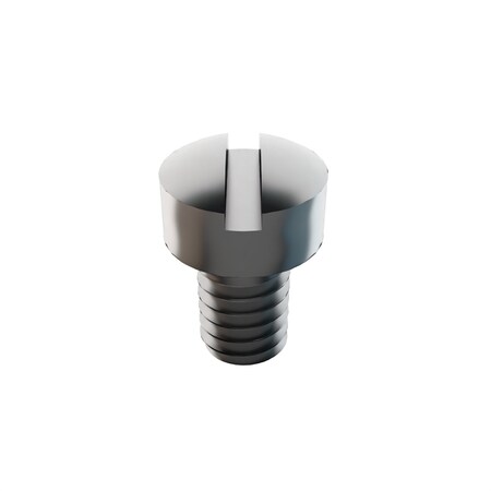 #8-32 x 1/4 in Slotted Machine Screw, Plain 18-8 Stainless Steel, 5 PK