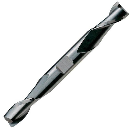 Monster Tool 2 Flute Double End Square Regular Length End Mill, 3/8in diameter, Bright Finish 237-001080