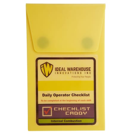Ideal Warehouse Innovations Replacement Checklist Book, 1 3/8" W, PK5 70-1070-CP