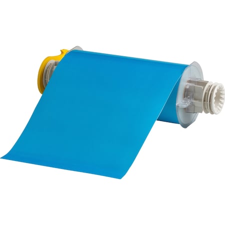 Brady ContinuousLabelStock, Light Blue, 7inW 96114