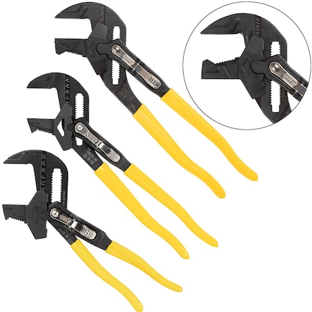 Klein Tools Plier Wrench Set, 3-Piece D53003KIT