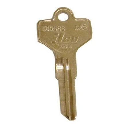 Kaba Ilco Dexter Lockset KeyBlank, 10PK DE2-D1098B