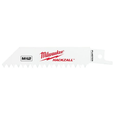 Milwaukee Tool M12 Hackzall Blade-Plaster, PK5 49-00-5461