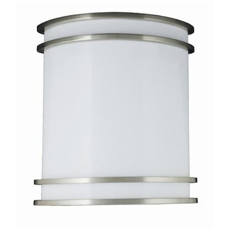 Sirius A Modern 1-Light 15W Integrated LED Interior Wall Sconce, Brushed Nickel SI1534061