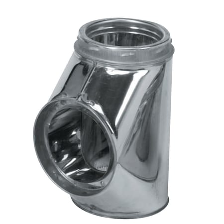 Selkirk Sure-Temp 8'' Stainless Steel Insulated Tee with Cap 208100