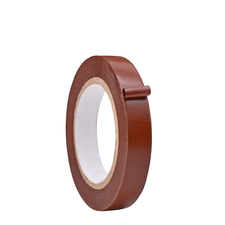 Wod Tape PVC, Dark Brown, 3/4 inch (18mm) W., 6 mil Thickness, 64 PK WOD VTC366-00750-64-36-DBR