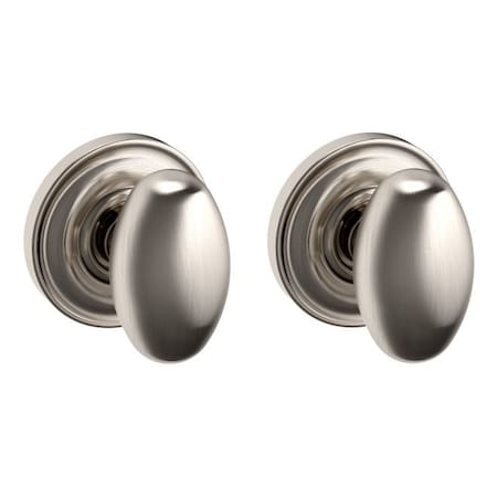 Baldwin Baldwin Preconfigured 5025 Knob with 5048 Rose Passage Lock with 2-3/8in Backset and Full Lip 5025056PASS