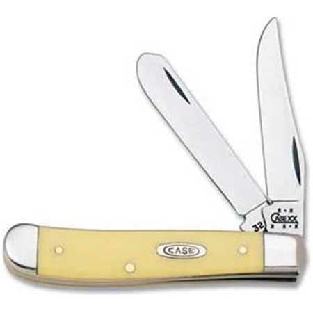 Case Cutlery 29 Case Knife Yellow Handle C00029