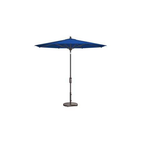 Treasure Garden 9 ft Patio Umbella, aluminum, fiberglass ribs, outdoor, Pacific Blue UM840-00 5401 Pacific Blue