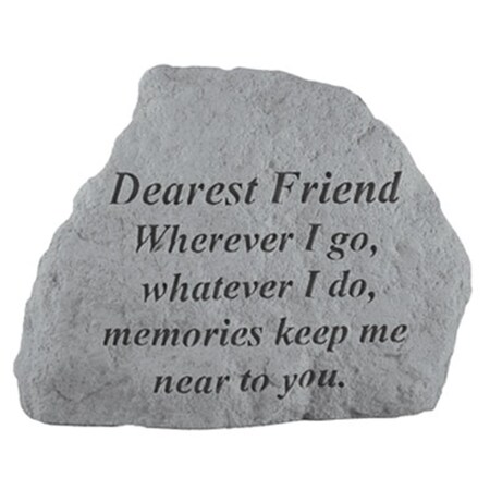 Kay Berry Dearest Friend Wherever I Go-Whatever I Do - Memorial -  6.5 ines x 4.75 ines 17020