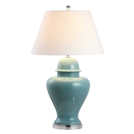 Jonathan Y Sagwa 33 in. Ceramic/Iron Modern Classic LED Table Lamp, JYL6620A