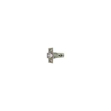 Baldwin Baldwin Adjustable Estate Privacy Latch with Knob and Lever Strength Lifetime Bright Nickel Finish 5540055P
