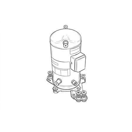 Copeland 460v3ph R407C 94000BTU COMP ZR94KCE-TFD-950
