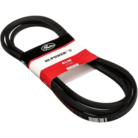 Gates Hi-Power II Classical Section Wrapped V-Belt B138