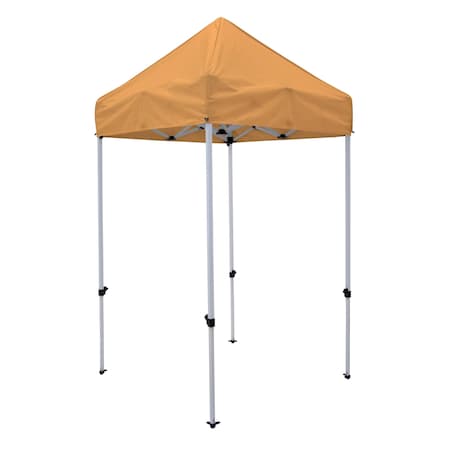 Showdown Displays 5 Ft  Economy Tent Kit (Unimprinted) - Blaze Orange 241500-BLAZ