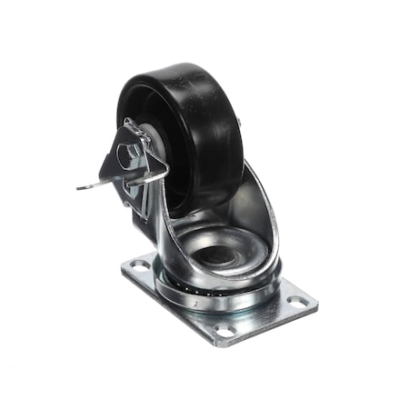 Beverage-Air CASTER-3'' PLATE, SWIVEL, W/BRAKE 411-043D