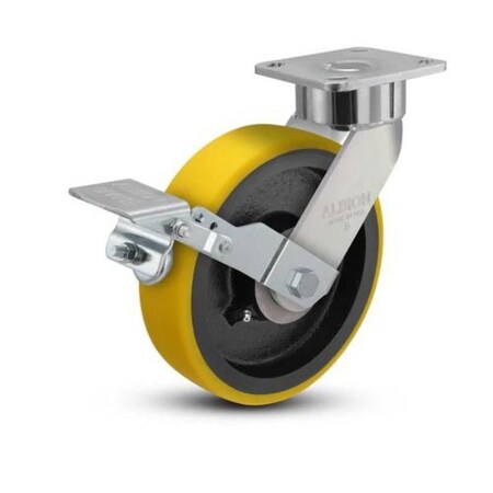 Albion Caster, Maintenance-Free, 8x2, 28PF08228SFBK 28PF08228SFBK