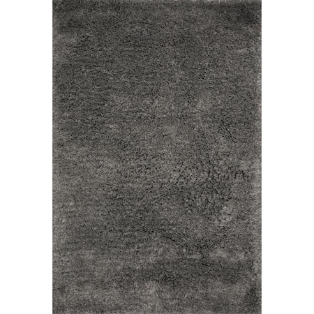 Loloi 2 ft. -3 in. x 7 ft. -6 in. Mila Shag Rug - Charcoal MMILMIL-01CC002376