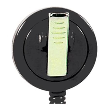 Logolovers 1.25 in. Black Badge Reel with Swivel Bulldog LO1174929