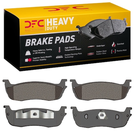 Dfc Heavy Duty, Disc Brake Pad Set,  1214-0711-00