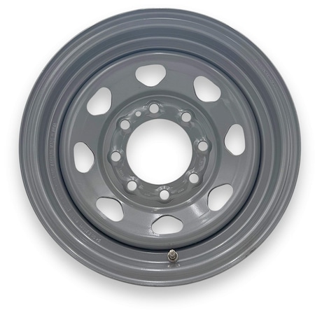 Steel Master 16X6 8 On 6.5 Silver Boxed Wheels 600800SIL