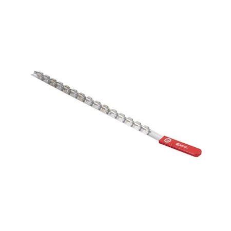 Genius Tools Socket Rails with Clips 1/2in 560mm 010154