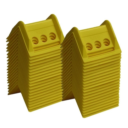Mytee Products 4in Corner Protector w/ Carrying Bag-Yellow 40 Pcs, 2PK PCP-20PACKx2